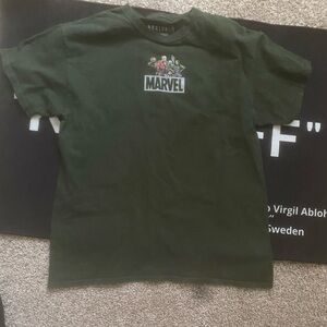 Marvel Dark Green Short Sleeve Tee